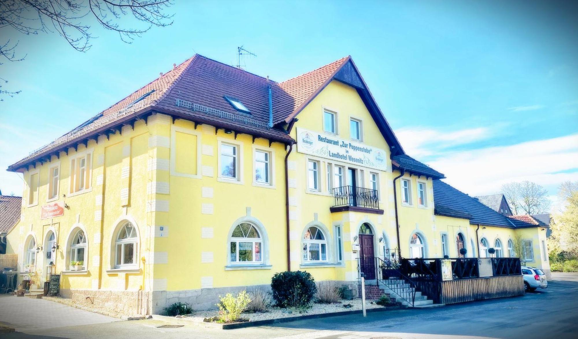 Restaurant Und Pension Zur Puppenstube Stolpen Luaran gambar